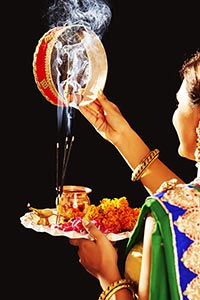 Lady Karva Chauth Pooja
