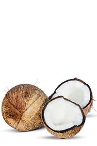 Breaking ; Close-Up ; Coconut ; Color Image ; Copy