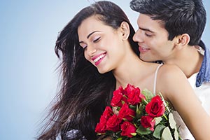 Couple Romance Valentines Day Flower