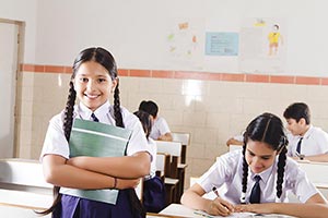 School Students Classroom Studying