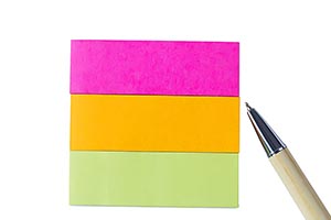 Adhesive Note ; Arranging ; Business ; Close-Up ; 