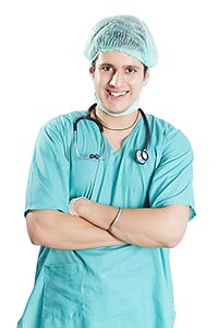 Male Surgeon Doctor Arms Crossed