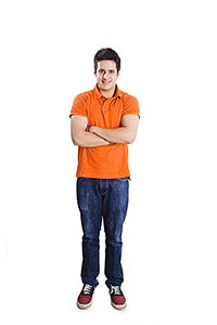Man Standing Arms Crossed