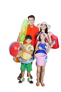 Family Travel Going Picnic Vacations and Holidays