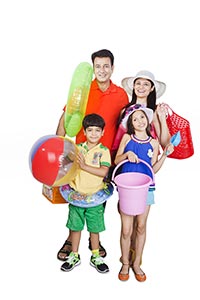 Family Travel Going Picnic Vacations and Holidays