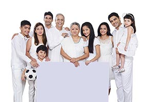 Group Multi-generation Family Holding Whiteboard