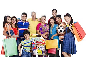 Group Joint Family Buying Shopping Cart