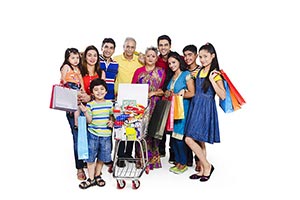 Indian Joint Family Shopping Departmental Store