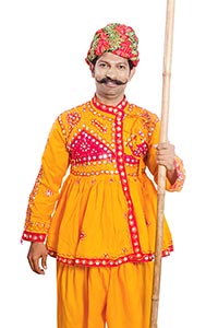 Indian Gujrati Man Standing