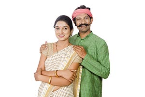 Indian Villager Married Couple