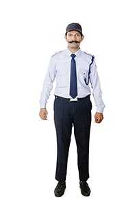 Indian Security Guard Uniform