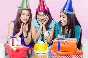 Teenage Girls Friends Birthday Surprise