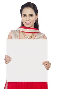 Teenage Girl Diwali Message Board