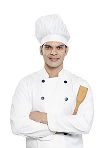 Indian Professional Chef Man Uniform