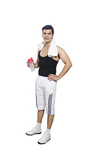 Conscious Fit Man Workout Bottle Water