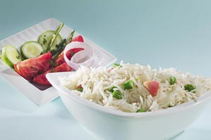 Basmati ; Beans ; Bowl ; Carrot ; Close-Up ; Color