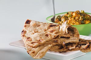 Arranging ; Bowl ; Bread ; Chapatti ; Cheese ; Clo