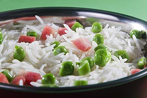 Basmati ; Beans ; Bowl ; Carrot ; Close-Up ; Color