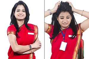 Indian  Salesperson Woman Comparisons
