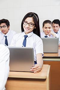 School Students Education Laptop
