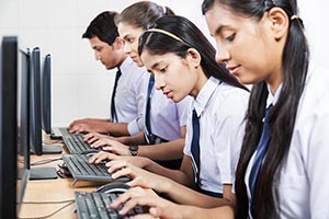 School Students Computer Lab