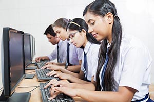 School Students Computer lab