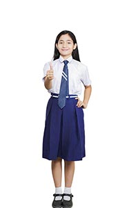 School Girl Student Thumbsup