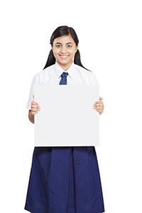 Teenage Girl Student Message Board