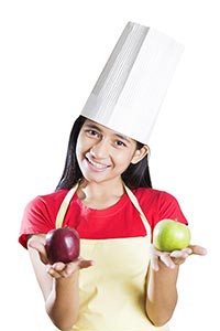 1 Person Only ; Apple ; Apron ; Aspirations ; Chef