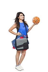 1 Person Only ; 20-25 Years ; Bag ; Ball ; Basket 