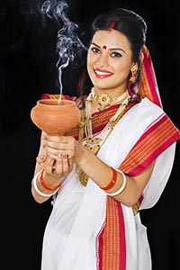 Indian Bengali Woman Culture