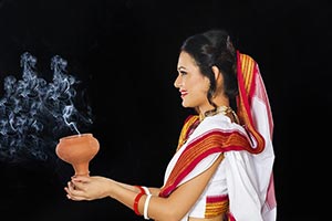 Indian Bengali Woman Culture