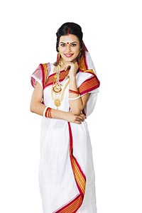 Bengali Woman Traditional Dress