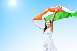 Indian Republic day Flag