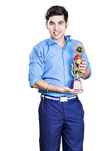 Boy Student Victory Trophy