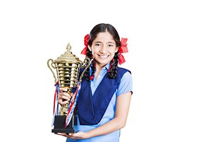 Rural Girl Student Trophy