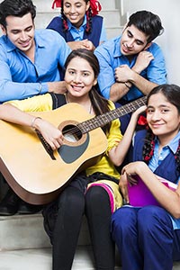 Teacher Students Teaching Music