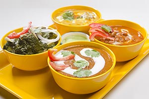 Arranging ; Assortment ; Bowl ; Chutney ; Close-Up