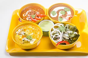 Arranging ; Assortment ; Bowl ; Chutney ; Close-Up