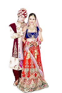 Indian Wedding Couple