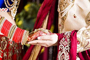 Bride Groom Hands Holding