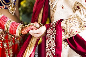 Bride Groom Hands Holding