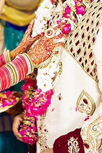 Varmala Indian Wedding Ceremony