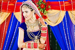 Indian Bride Wedding Ceremony