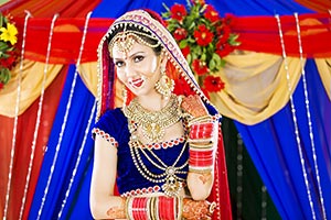 Indian Bride Wedding Ceremony