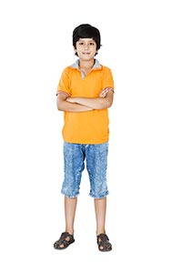 1 Person Only ; Arms Crossed ; Boys ; Casual Cloth