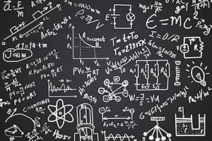 Alphabet ; Blackboard ; Chalk ; Chemistry ; Classr