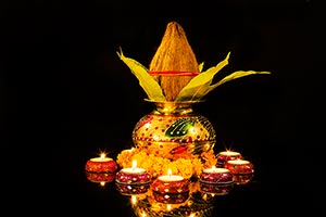 Arranging ; Black Background ; Burning ; Candles ;