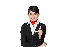 1 Person Only ; Achievement ; Aiming ; Air Hostess