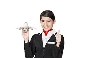 1 Person Only ; Achievement ; Aiming ; Air Hostess